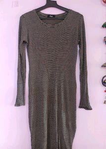 Stretchable Party Dress, Casual Wear , Lycra