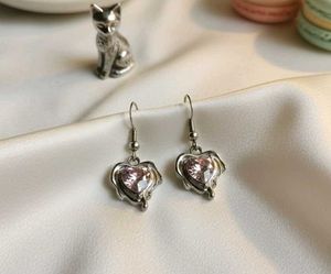Y2K Heart Dangle Earrings