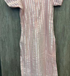 Blush Bloom Straight Kurti