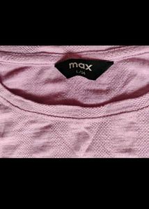 Pink Long Sleeve Top