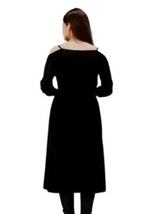 Stylish Black Slit Kurti
