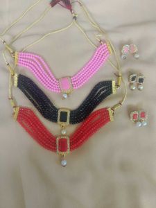 Beaded Necklace Set