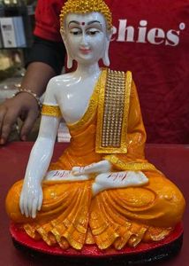 Buddha Idol Statue 11x7 Inches