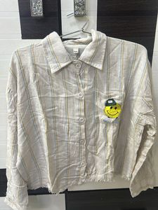 Striped Smiley Top