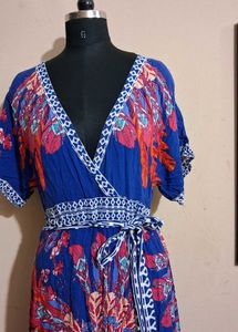 Boho Wrap Maxi Dress