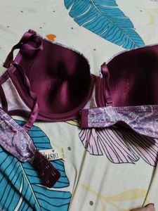 Patterned Bra