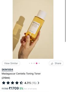 SKIN1004 Centella Toning Toner