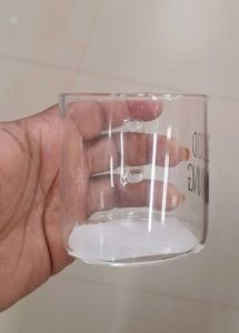 Premium 6pc Glass Tea Cups Mini Multicolor
