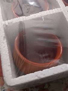 Set Of 6 Glass Kulhada Cups For Tea