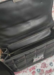 stellatose black hand bag