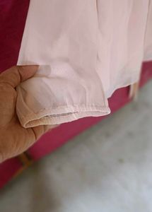 Elegant Sheer Blouse(Top)