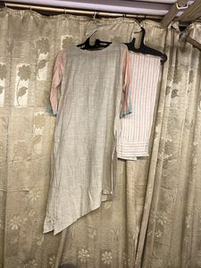Striped Kurta Pant Set