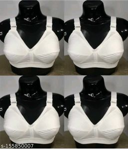 Comfortable White Bra