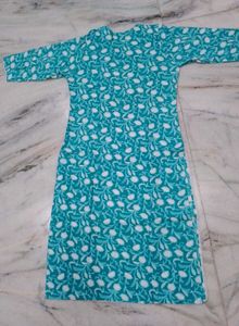 New Pure Cotton Kurti Set💙