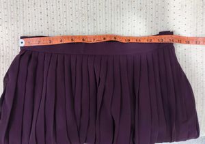 Pleated Midi Skirt