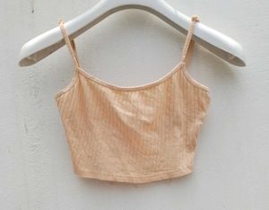 Tan Cami Top.