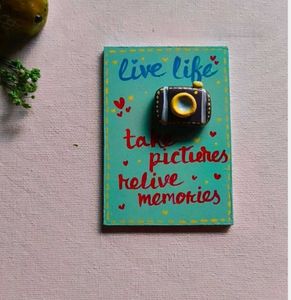 3D Clay Fridge Magnets 🌷