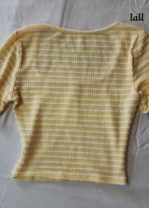 Butter Yellow Crop Top