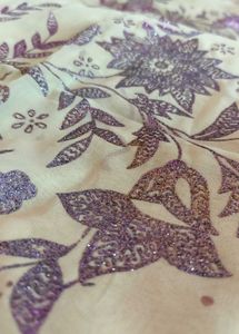 Vintage Glitter Saree