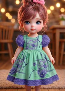 Cute Girls&#39; Dress