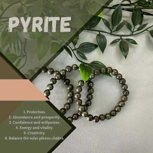 Pyrite Bracelet For Men &amp; Women