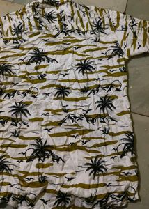 Tropical Palm Tree Print Shirt