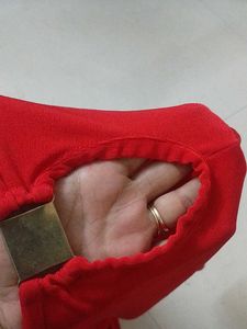 Off Shoulder Red ♥️ New Top Never Used