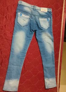 Distressed Denim Jeans