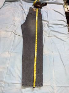 High Waist Wide Straight Fit Jeans