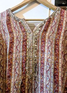 Striped Ethnic Kurta