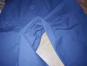 Navy Blue Casual Pants