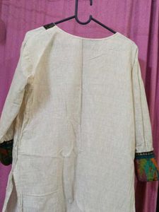 Elegant White Kurta