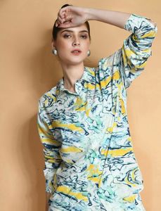 Marble Print Co-ord Set