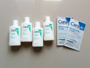 CeraVe Foaming Cleanser +  Moisturize