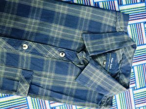 Men Blue Shirt