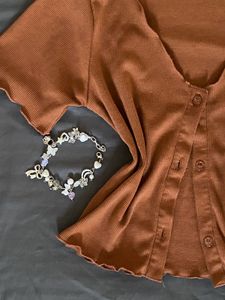 Cute Brown Top