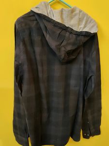 WROGN HOODED MEN FULL SLEEVE SHIRT