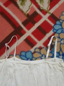 White Tank Top / Camisol