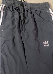 Track Pant With White Stripes