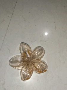 Glass Flower Decor