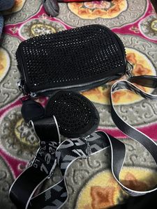 Crossbody Sling Bag With Pack Of Combo Coin Pouch