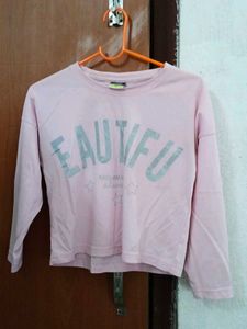 Color Block &#39;Love&#39; Top