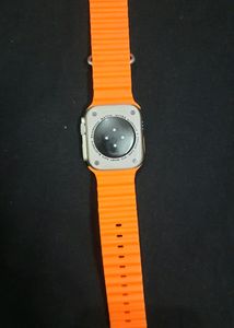 Unisex smartwatch T800 ultra watch.orange colour