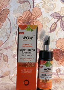 WOW Brightening Foaming Face Wash