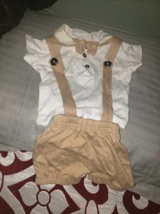 Baby Outfit: Shirt & Shorts Set
