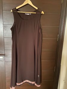 Elegant Printed Layered Kurta (xl)