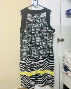 Max Zebra Print Dress