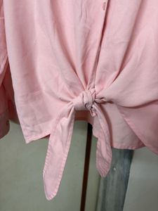 Tie-Up Business casual shirt