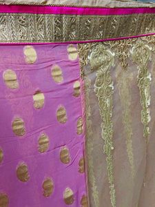 Saree with blouse