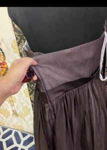 Brown Party Dress